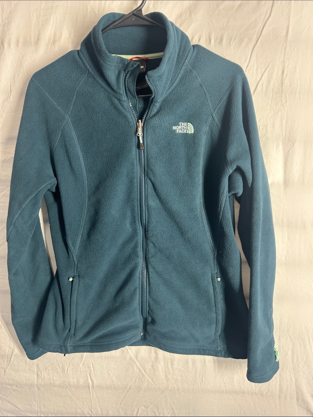 The North Face Women's Teal Zip Fleece Jacket